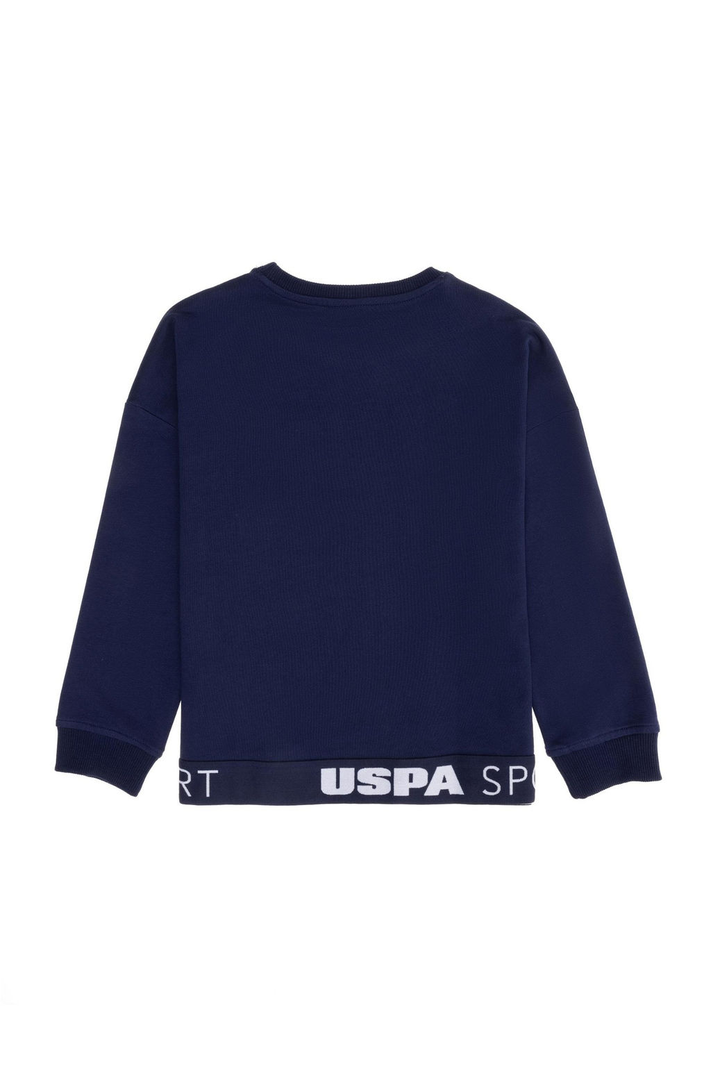 Темно-синяя толстовка для мальчиков с круглым вырезом - U.s. polo assn фото 5