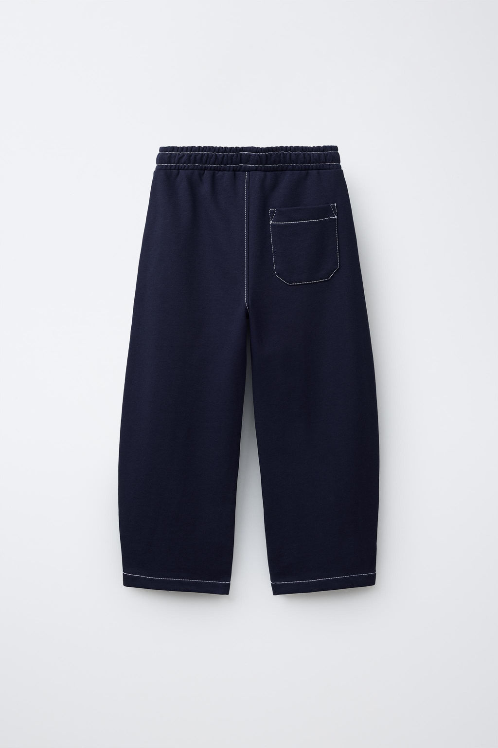 CONJUNTO SUDADERA Y PANTAL?N FELPA PESPUNTE / Marino