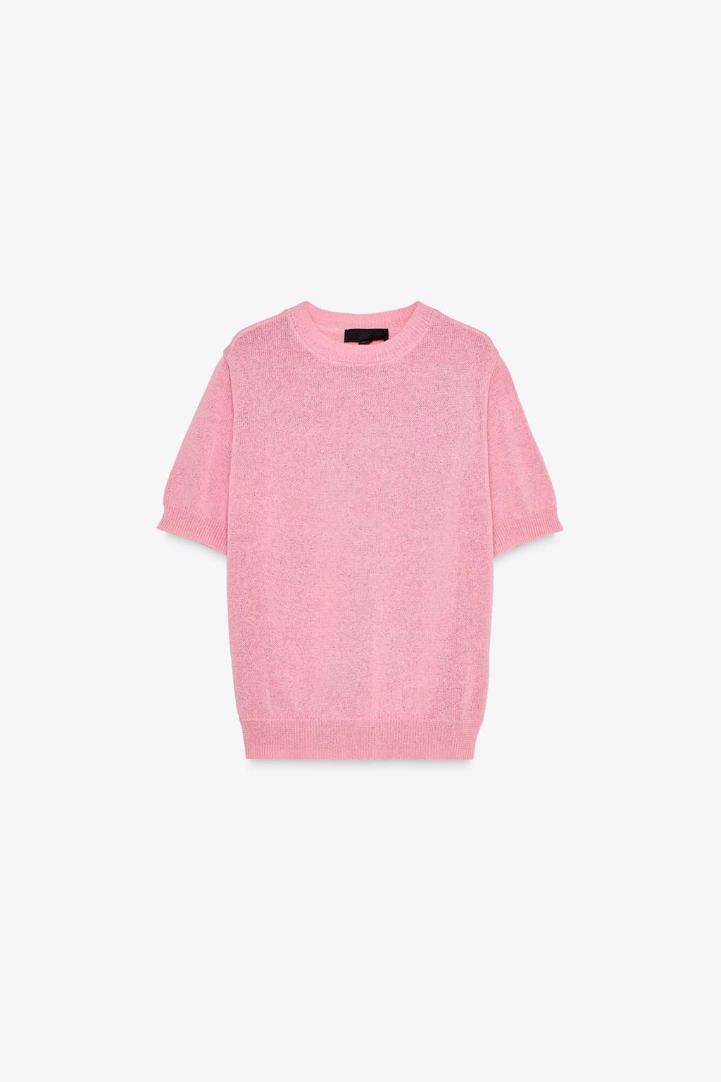 PLAIN RUSTIC KNIT TOP - Zara фото 3
