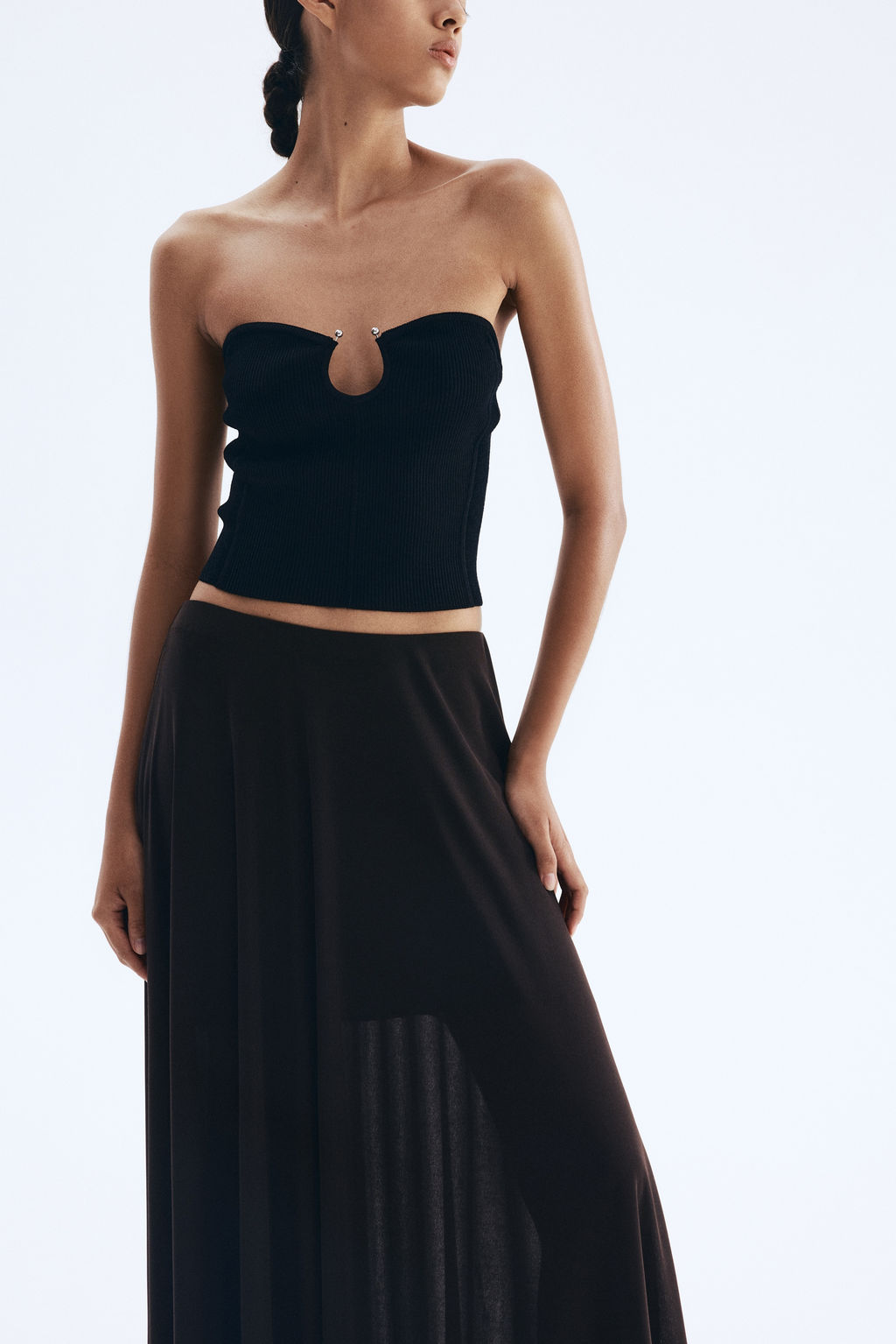 Falda evas? de punto - H&m фото 6