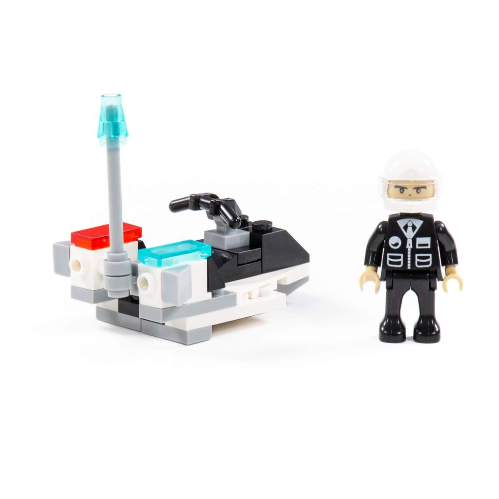 Конструктор Классик Город. Полиция-7 (43 элемента) (в коробке) - Полесье фото 5