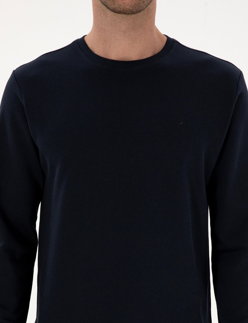 Lacivert Regular Fit Sweatshirt
