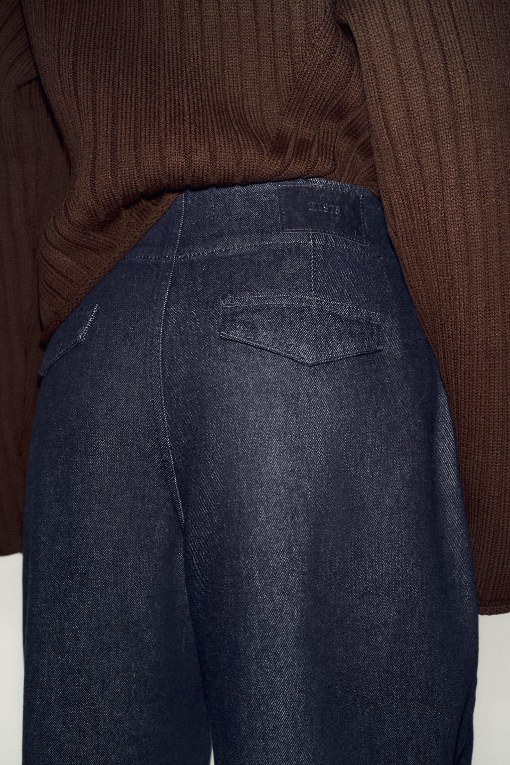 JEANS Z1975 HIGH-WAIST BOMBACHO - Zara фото 5