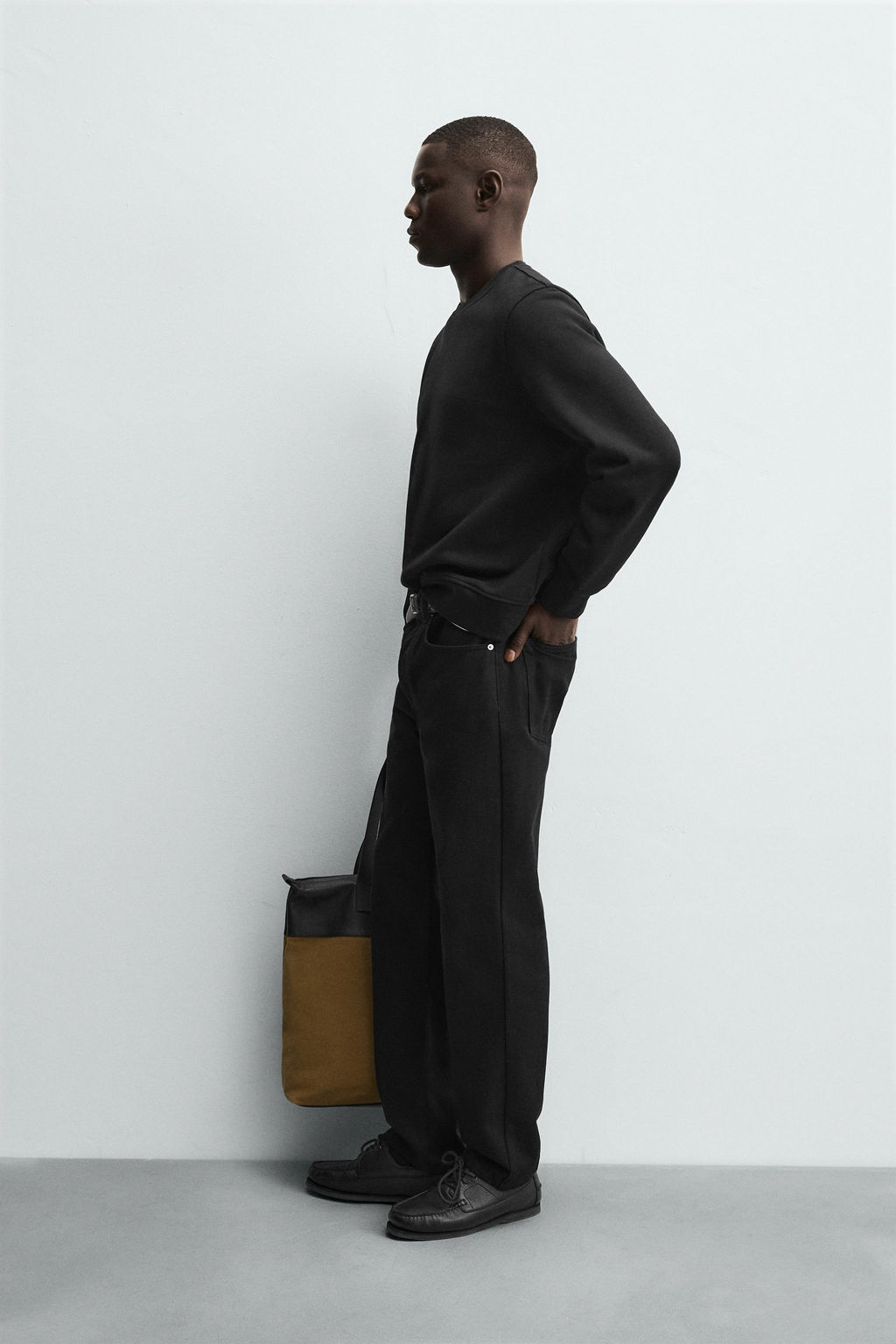 HEAVY WEIGHT CREW NECK SWEATSHIRT - Zara фото 4