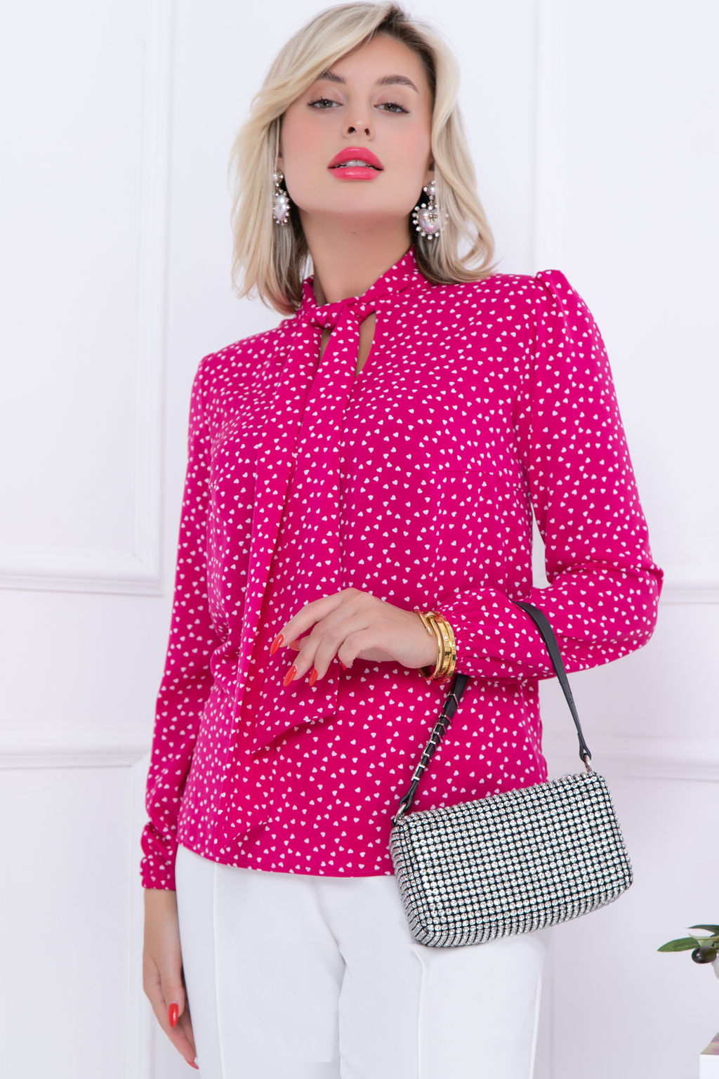 Блуза Bellovera 4Б5458 фуксия
