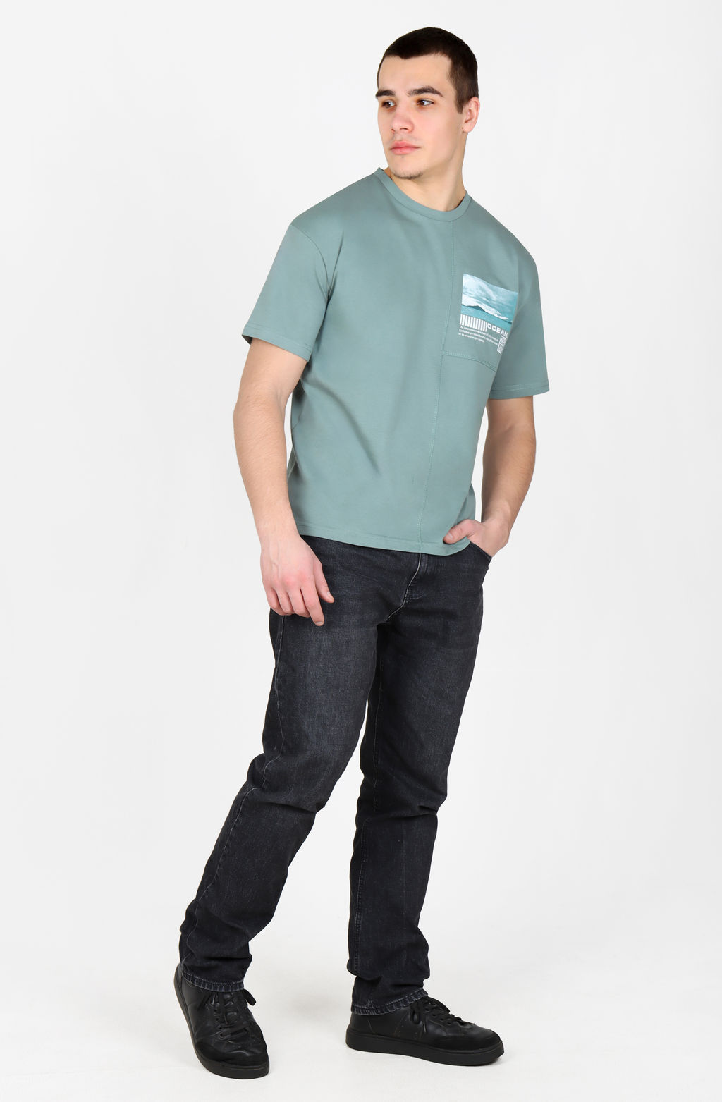 Футболка Имидж Ф-87 (46-62) кулирка - Лотос фото 7