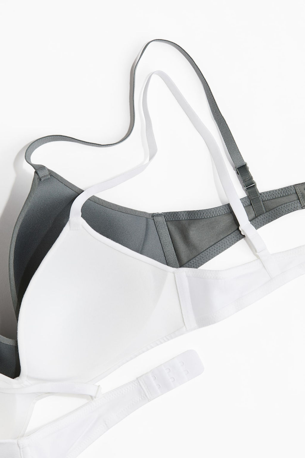 Pack de 2 sujetadores de algodon sin aros - H&m фото 6