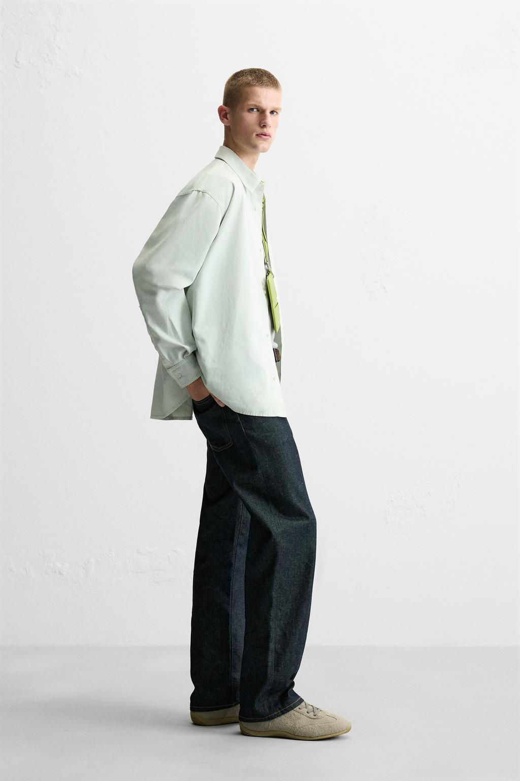 RELAXED FIT SHIRT - Zara фото 4