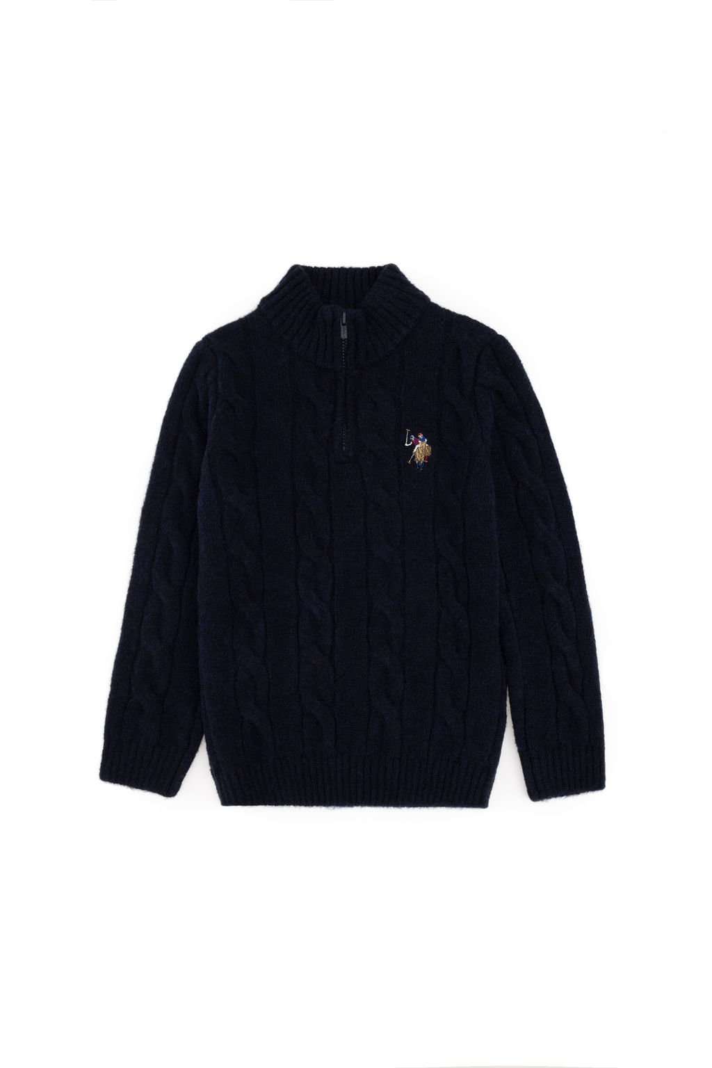 Темно-синий свитер для мальчика Неожиданная скидка в корзине - U.s. polo assn фото 4