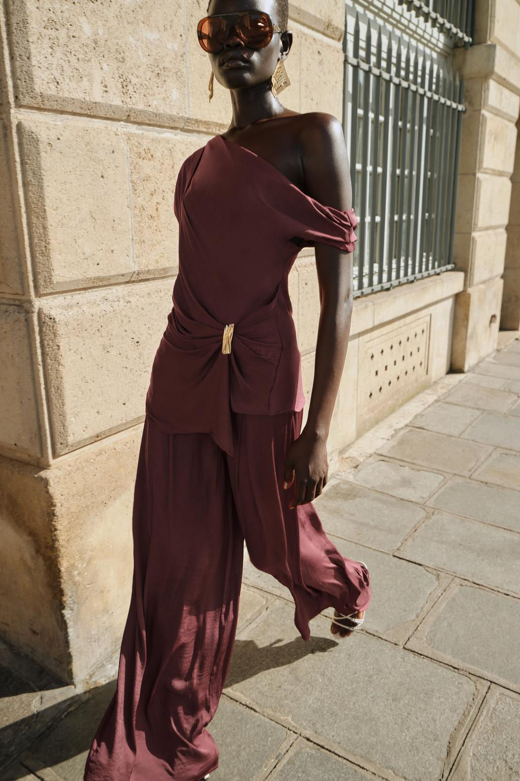 ASYMMETRIC HARDWARE TOP - Zara фото 4
