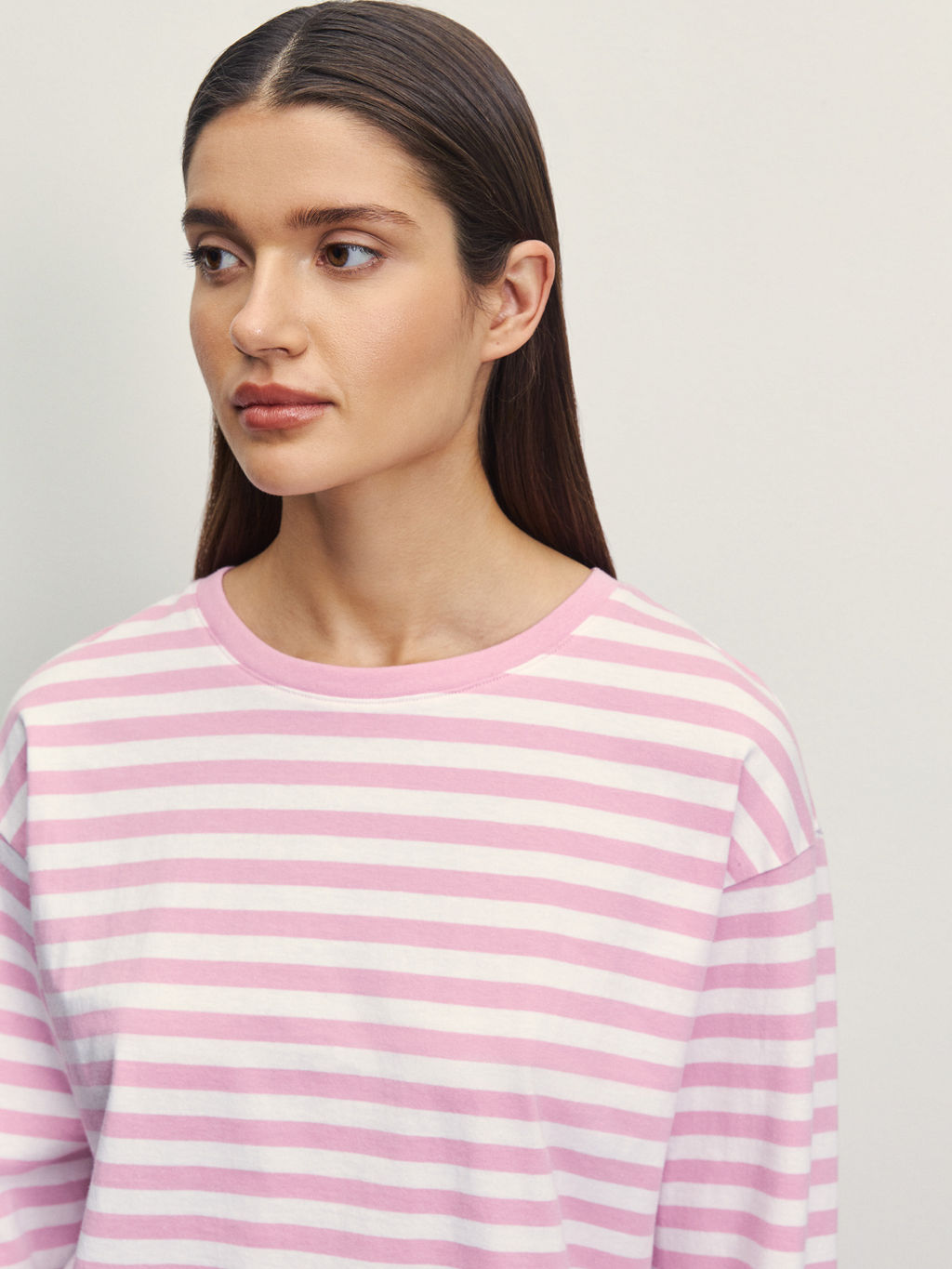 Лонгслив в полоску / Zarina  фото 6