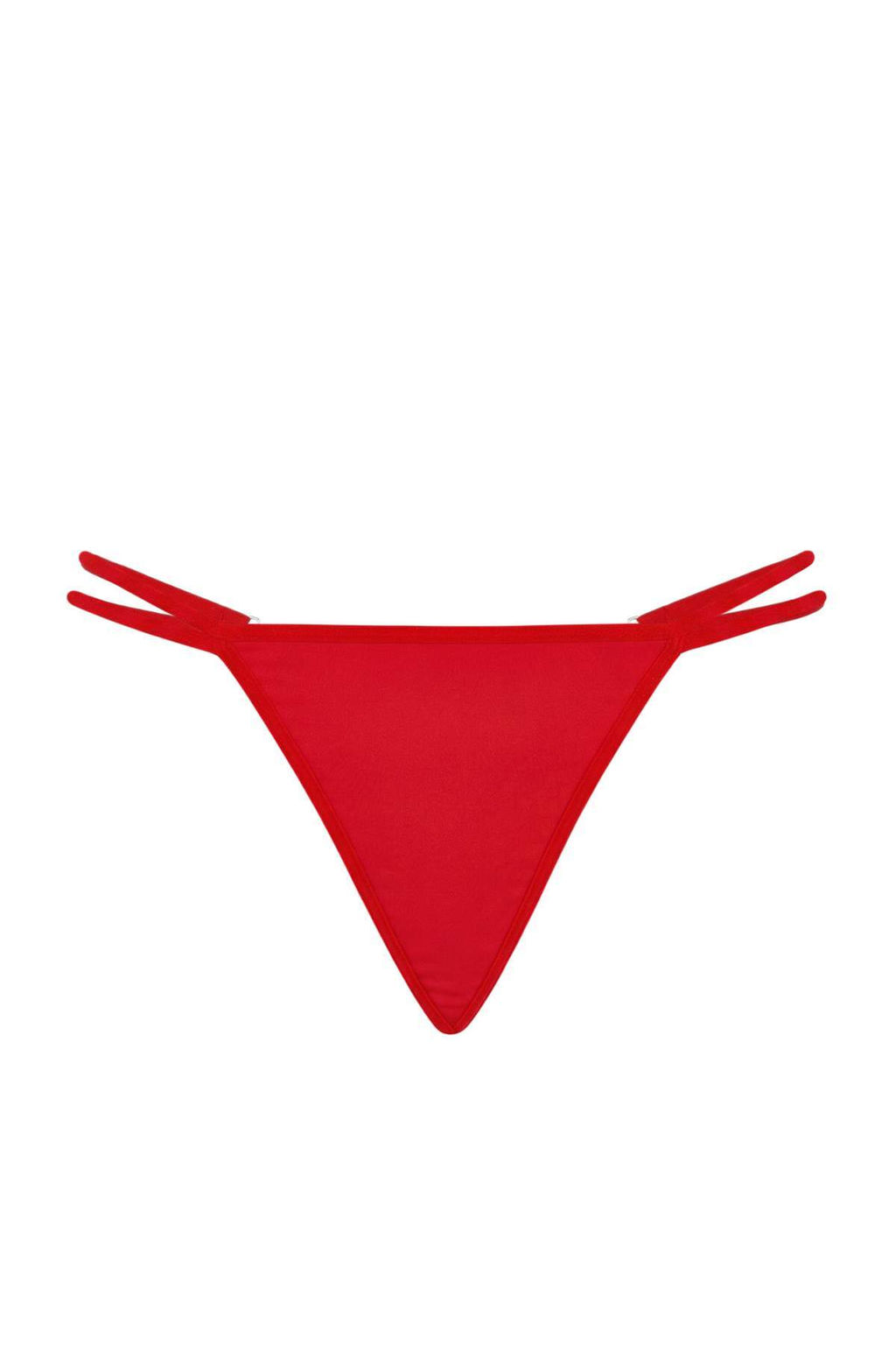 Siyah-K?rm?z? 2li Micro Kalp Aksesuar Detayl? String Kulot THMSS26KU00006 - Trendyolmilla фото 3