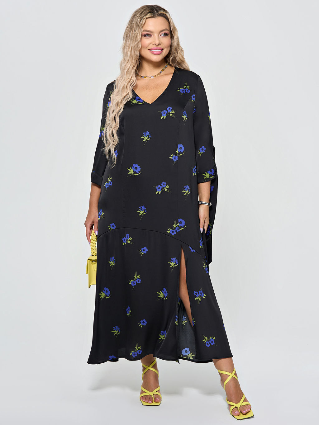 Платье 0370-1п черный