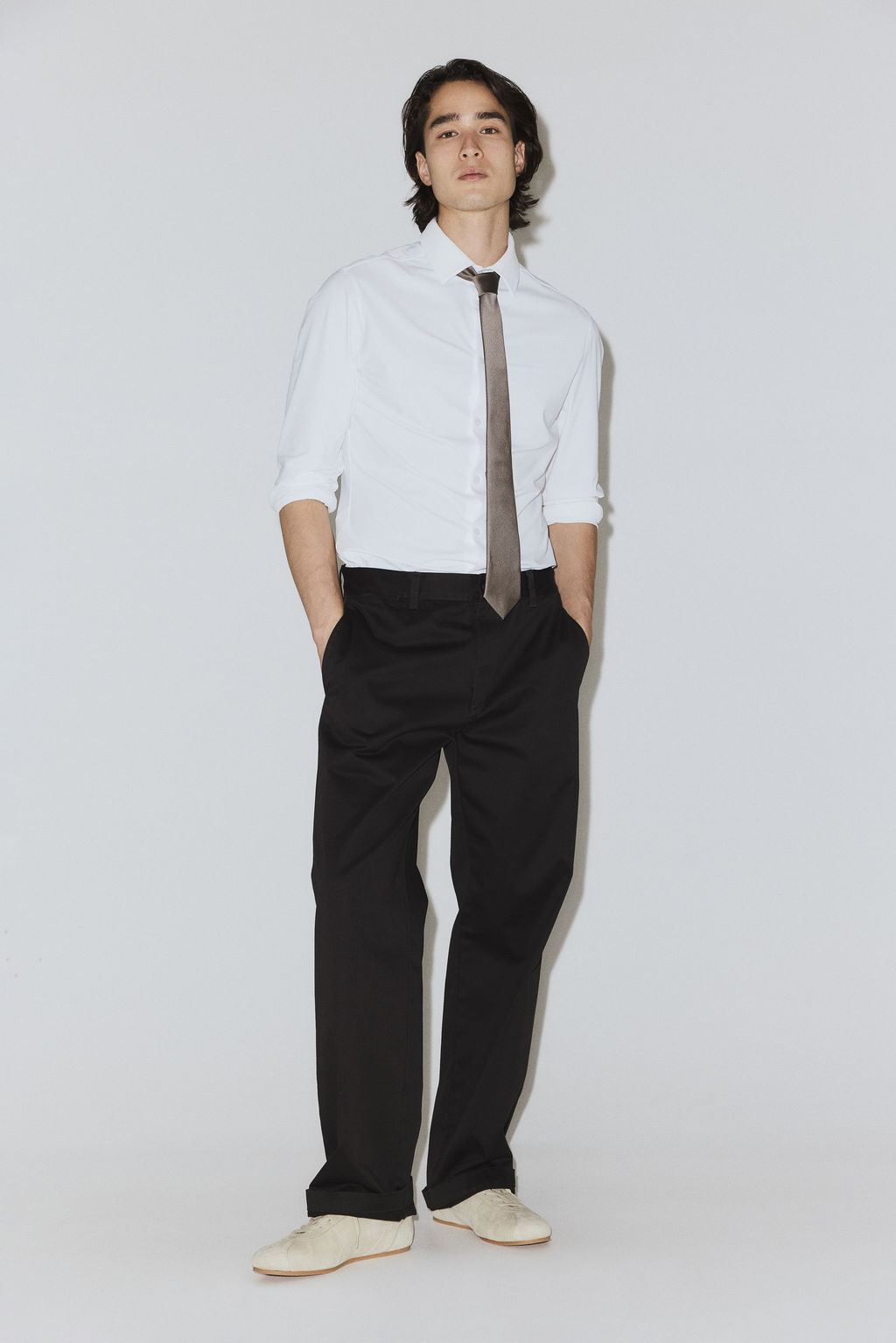 Camisa Cooling Four-way stretch Slim Fit - H&m фото 4