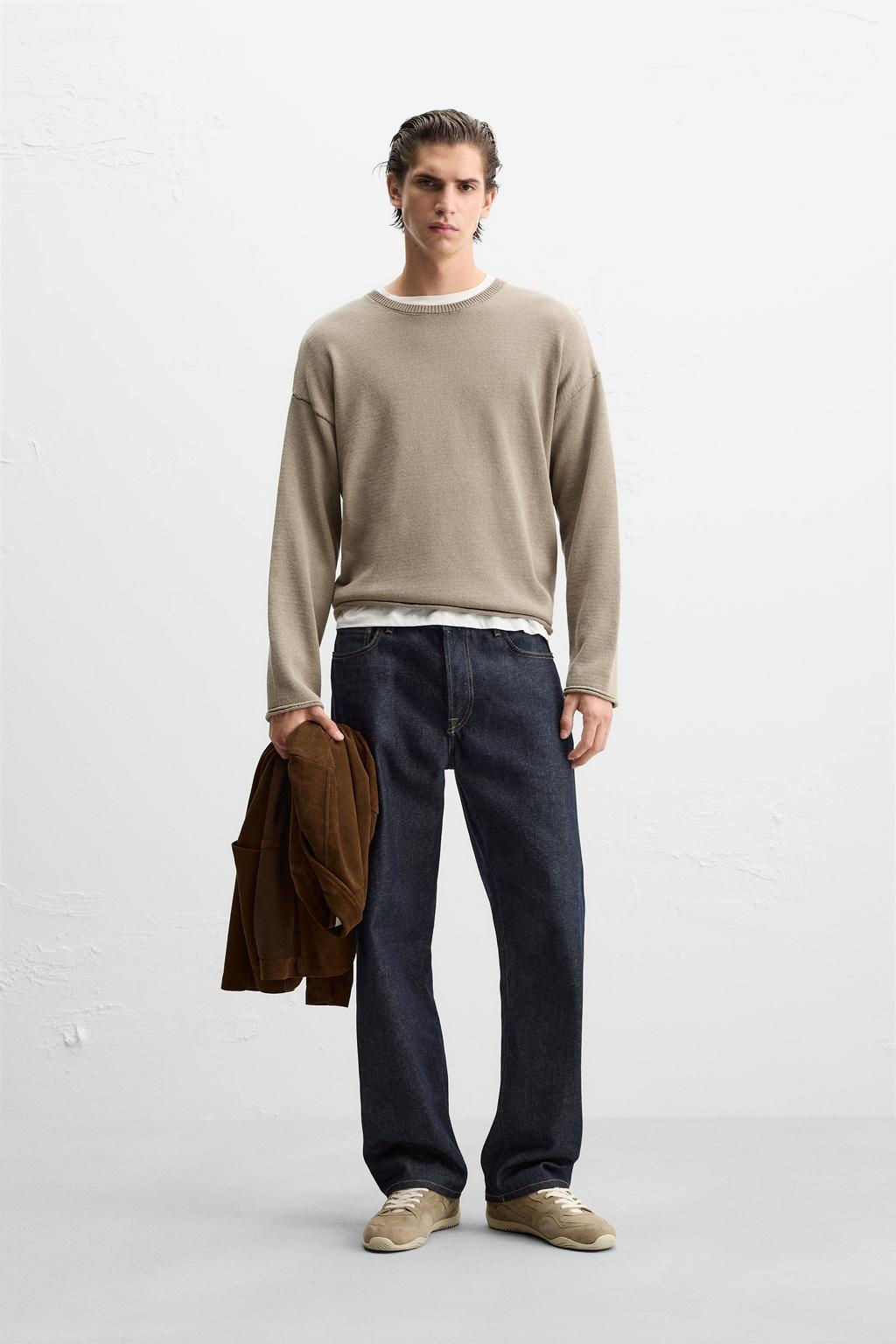 SWEATER WITH RAISED FINISH - Zara фото 19