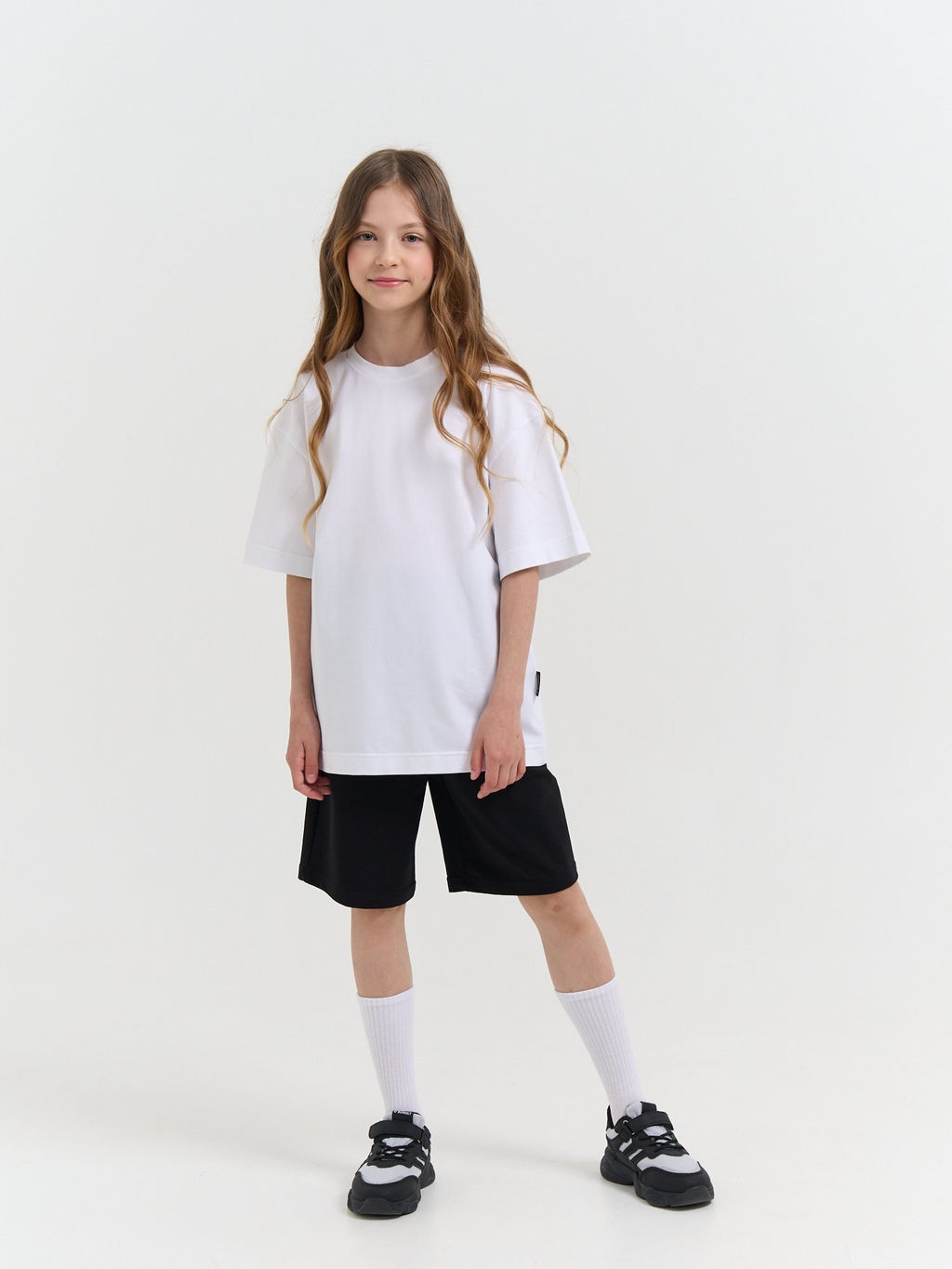 Шорты бермуды Черные 7+ - Bungly фото 7