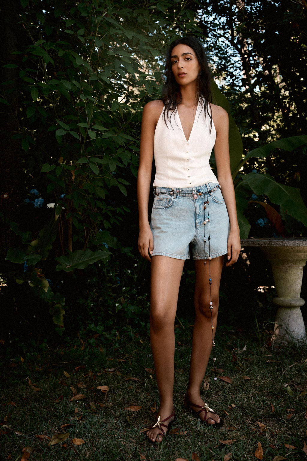 Z1975 MID-WAIST MOM FIT SHORTS - Zara фото 7