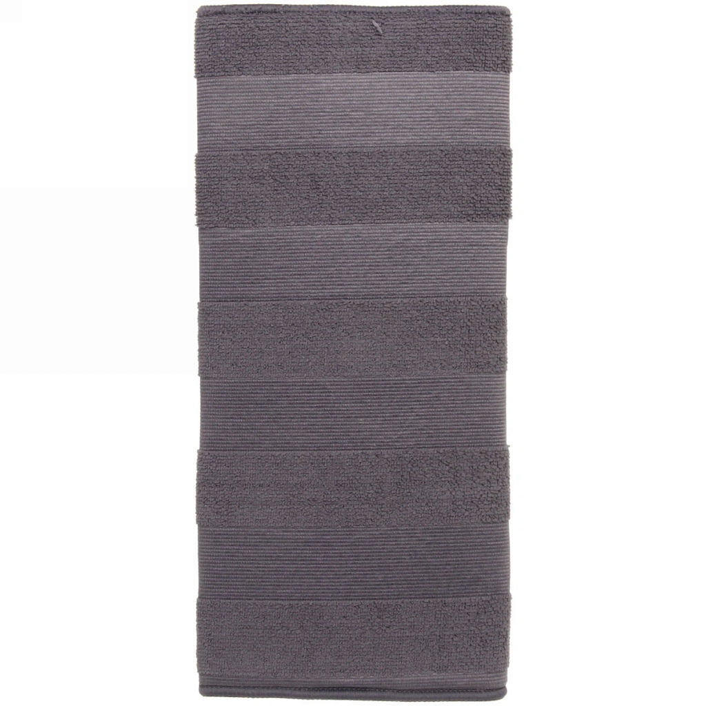 Цена за 2 шт. Коврик для сушки посуды 38*50см "Полоски" серый