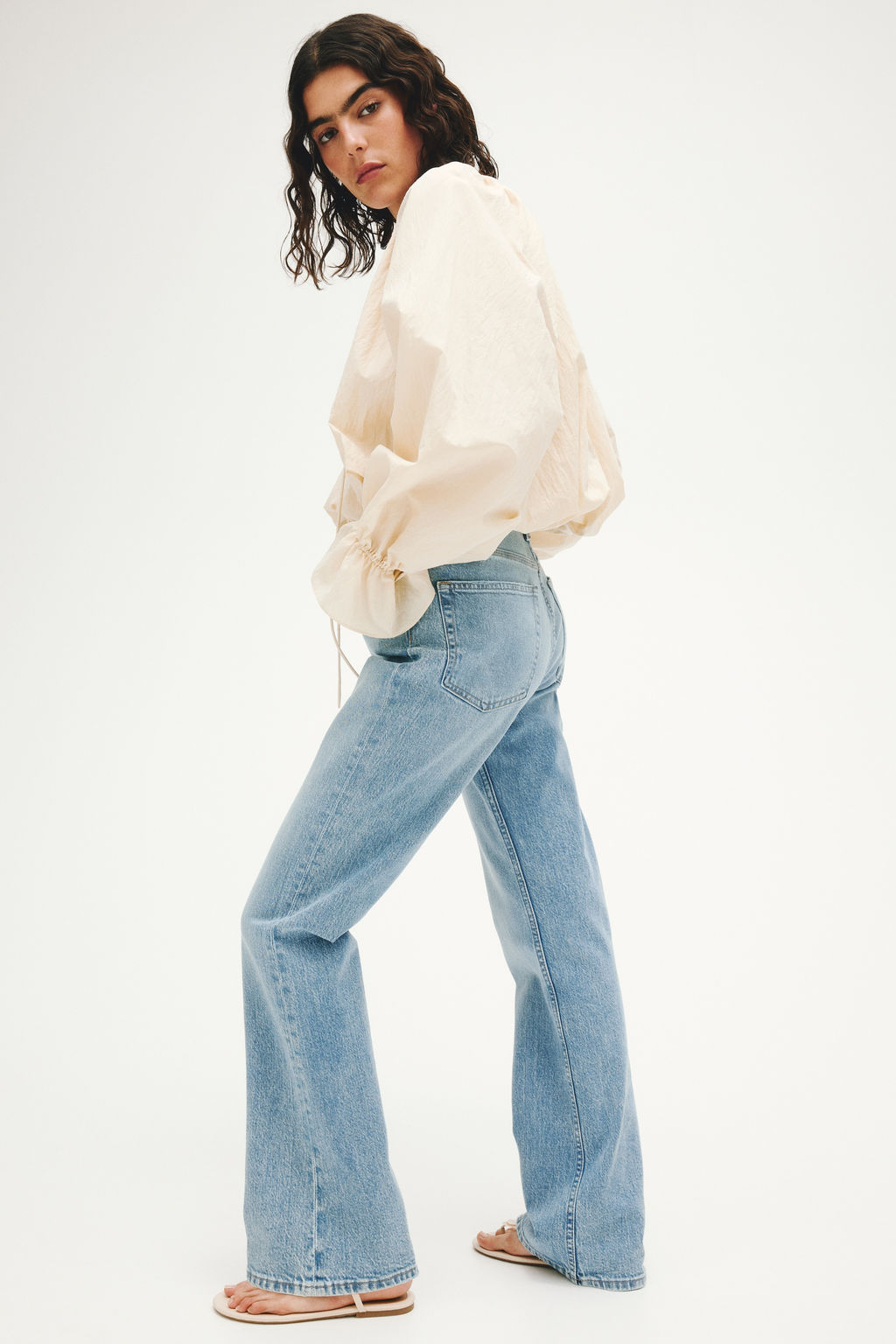 Bootcut High Waist Jeans - H&m фото 9