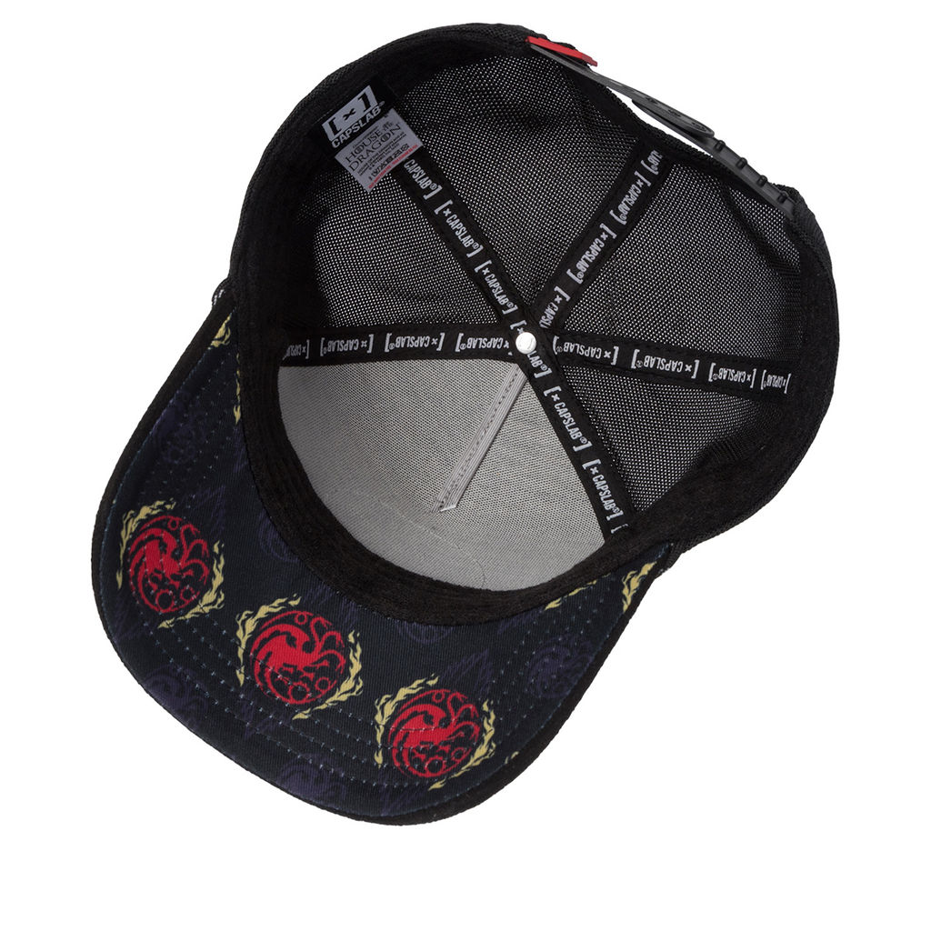 Бейсболка CAPSLAB арт. CL/HOD/1/PCT/SYM Game of Throne Targaryen (black)