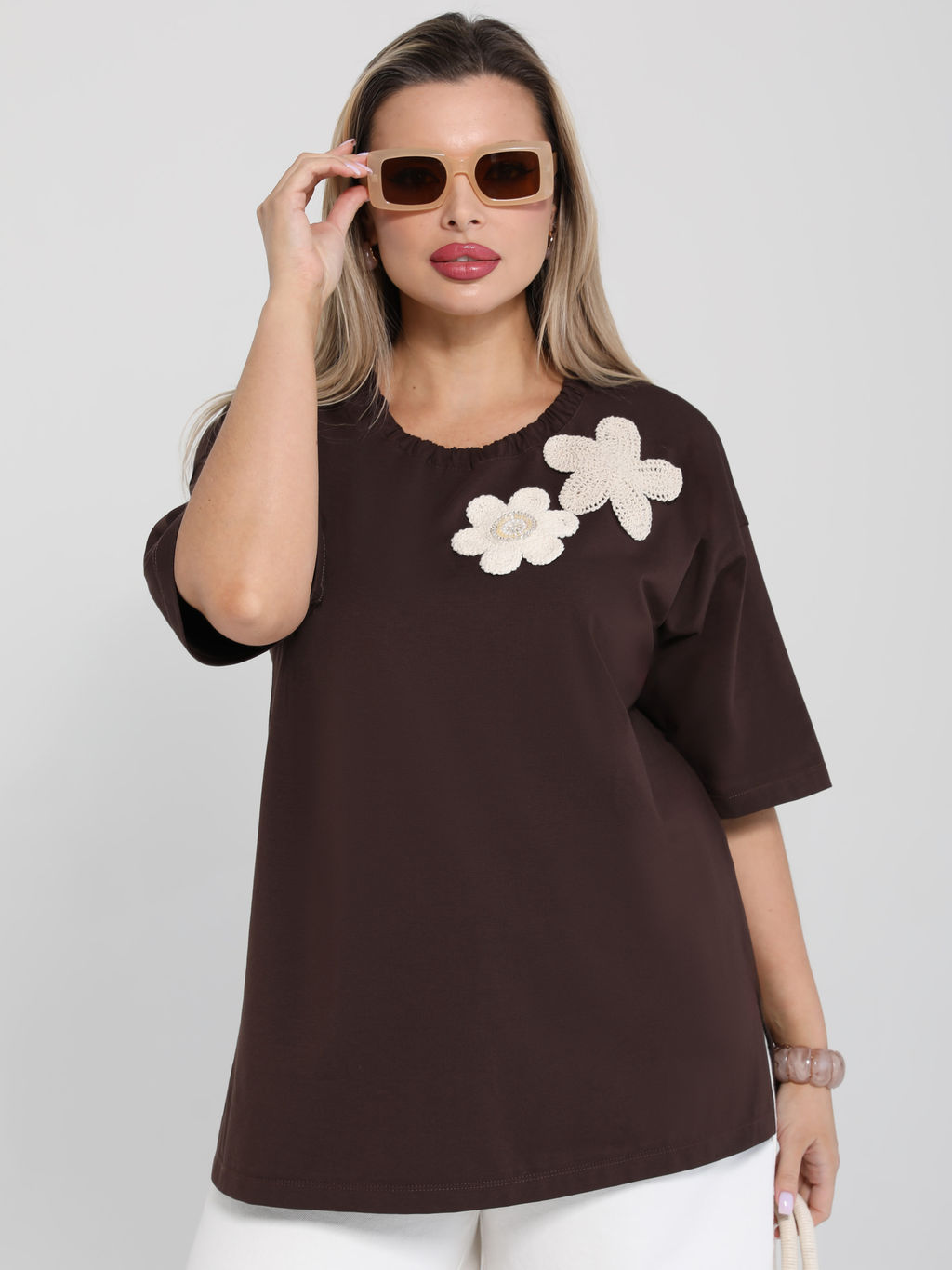 Футболка 95% хлопок, 5% эластан - Dora фото 35