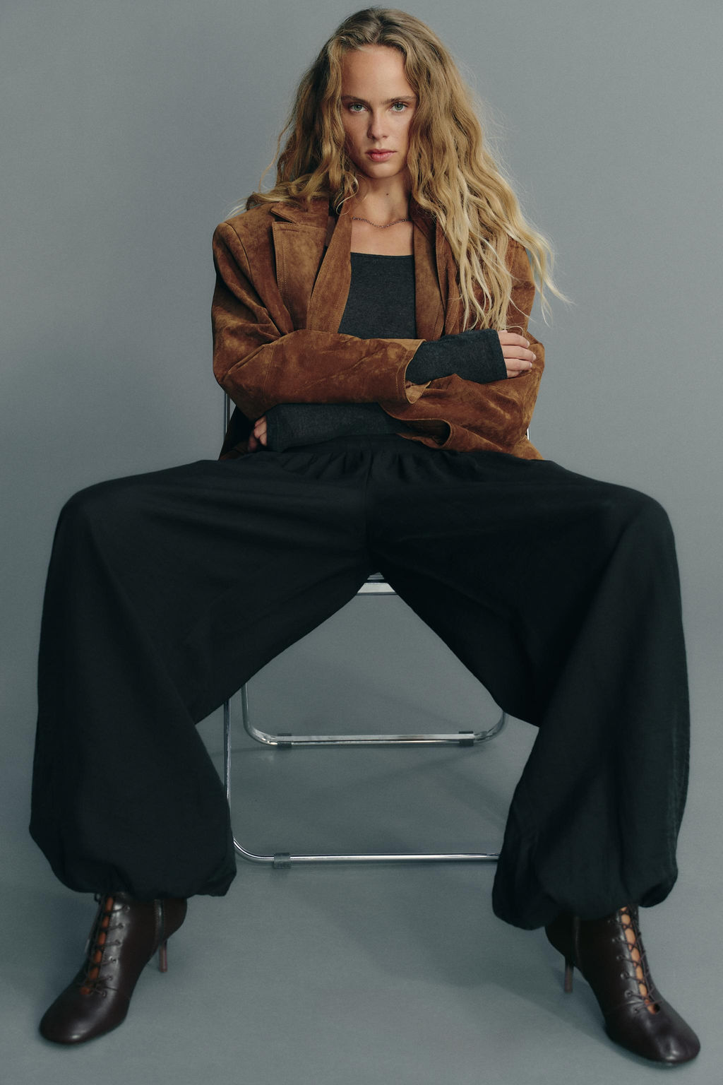 FLOWING BALLOON TROUSERS