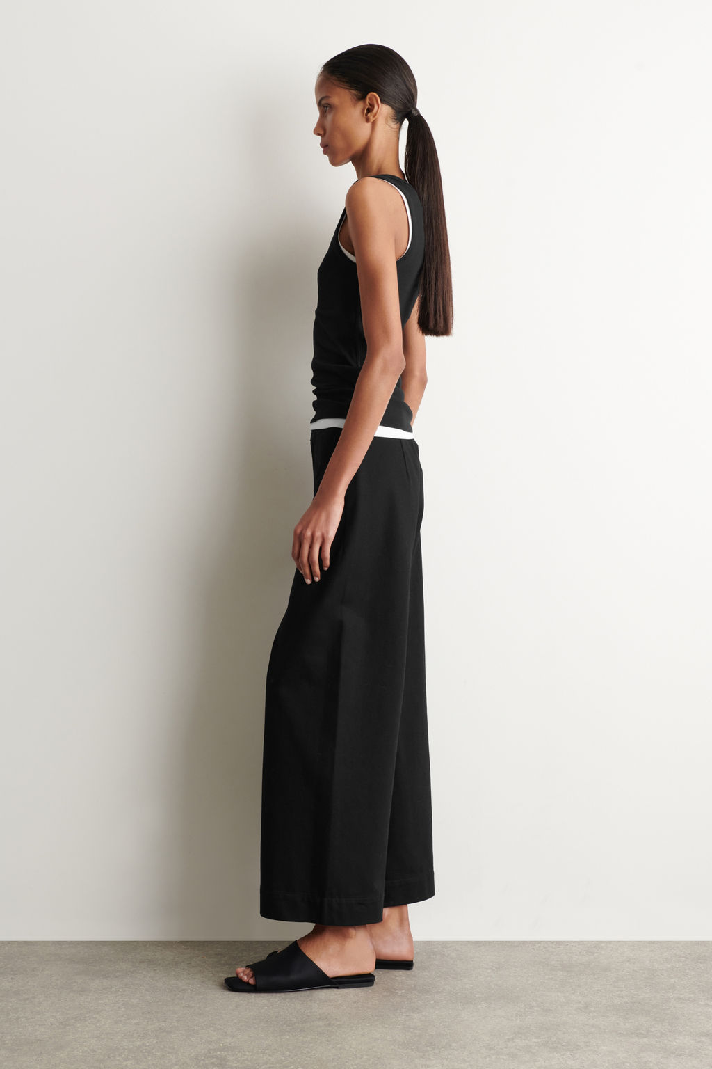 VAQUERO CROPPED WIDE LEG - H&m фото 5