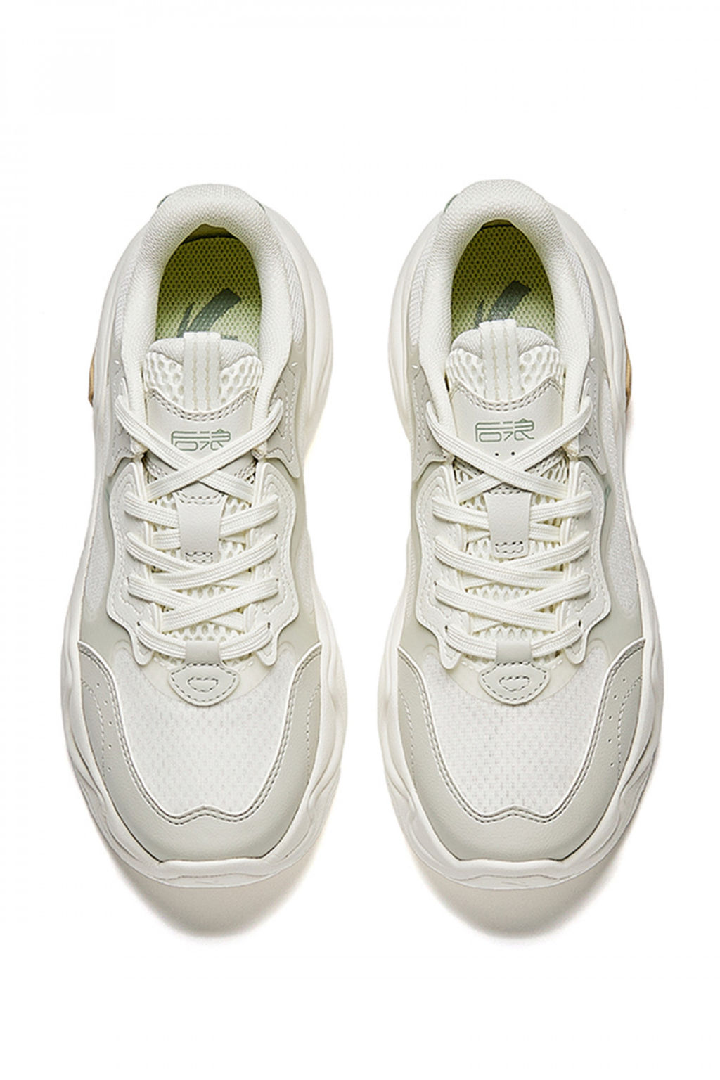 Кроссовки LifeStyle Бежевый/Серый/Зеленый - Anta фото 3