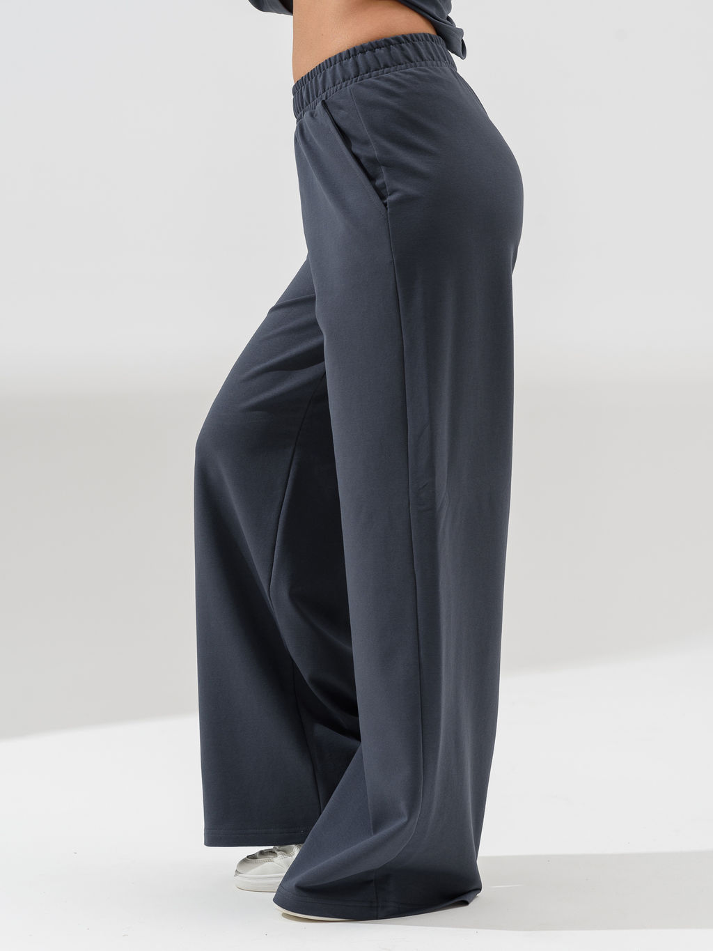 Брюки футер "Палаццо"