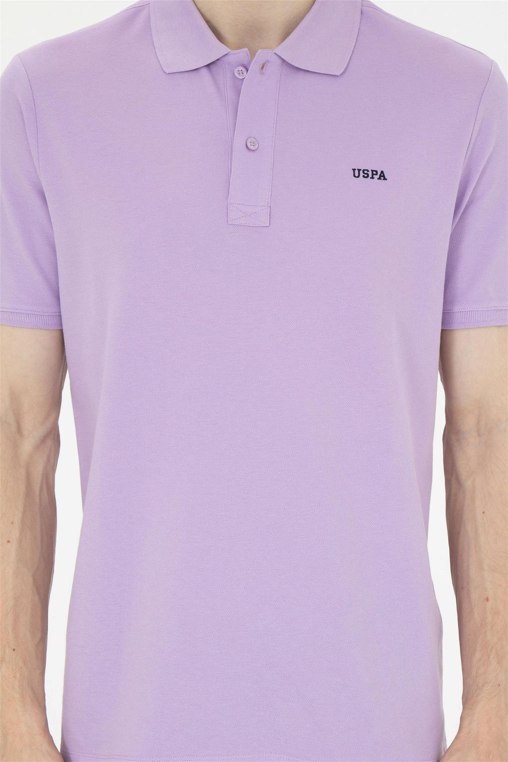 Мужская сиреневая базовая футболка - U.s. polo assn фото 6