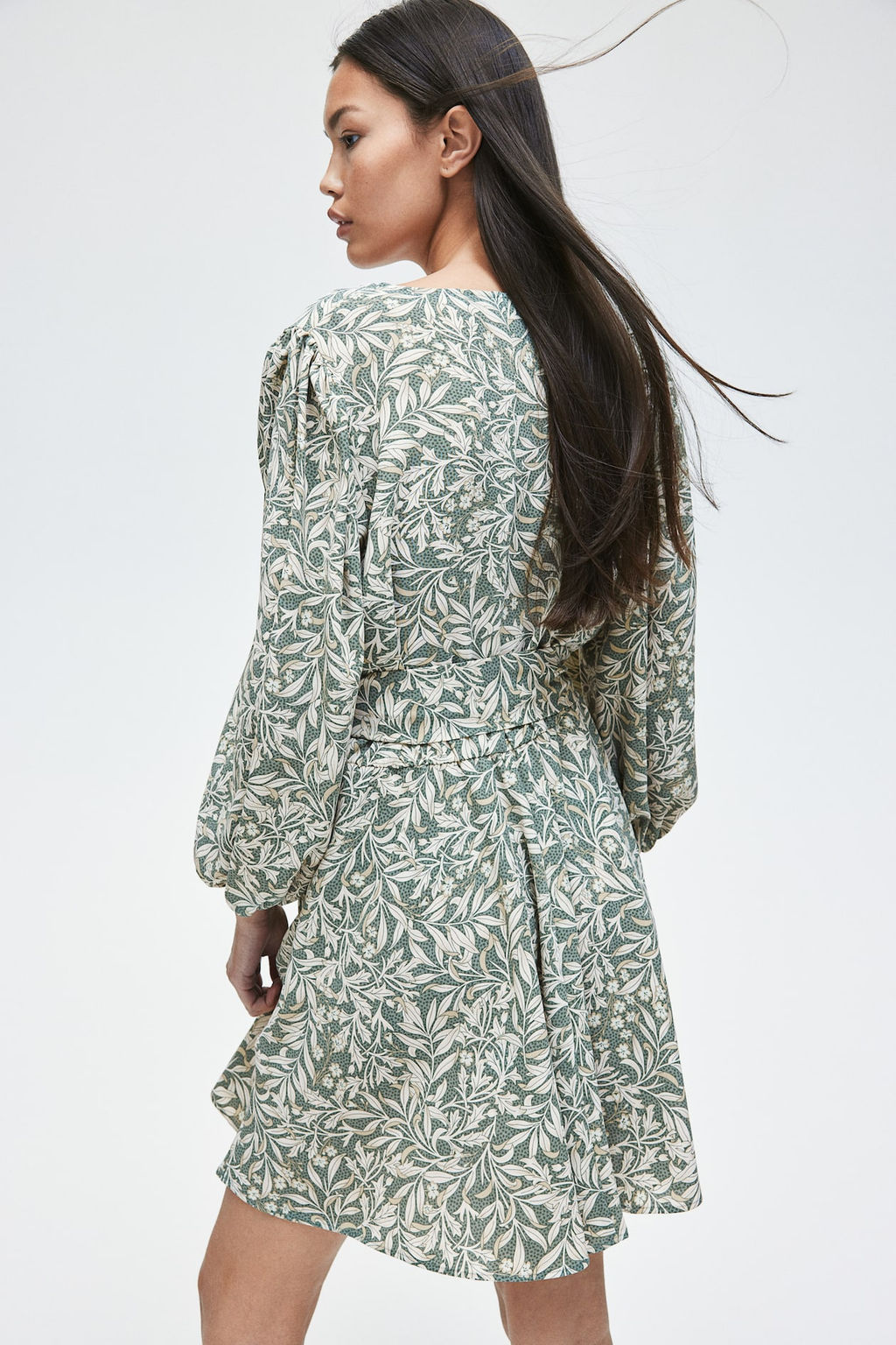 Vestido con cinturon de anudar - H&m фото 2