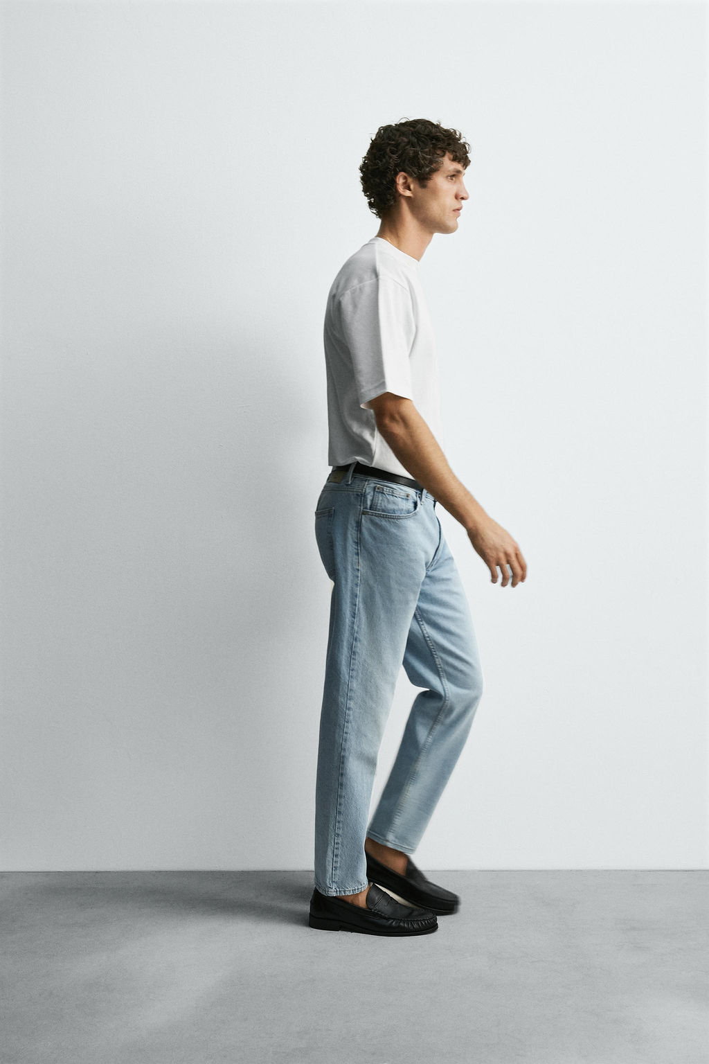 SLIM FIT TAPERED JEANS - Zara фото 6