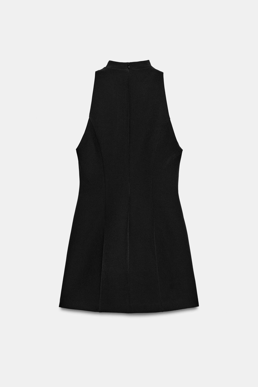 VESTIDO MINI ABERTURA / Negro - Zara фото 7