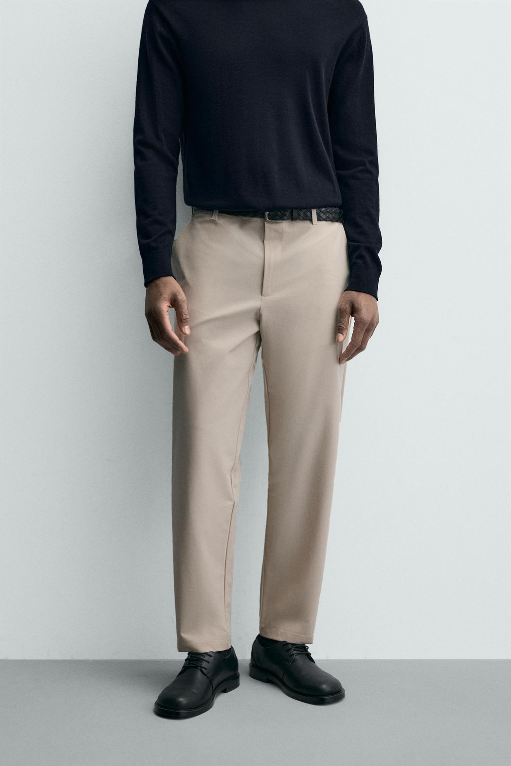 PANTAL?N REGULAR FIT CONFORT / Beige - Zara фото 2