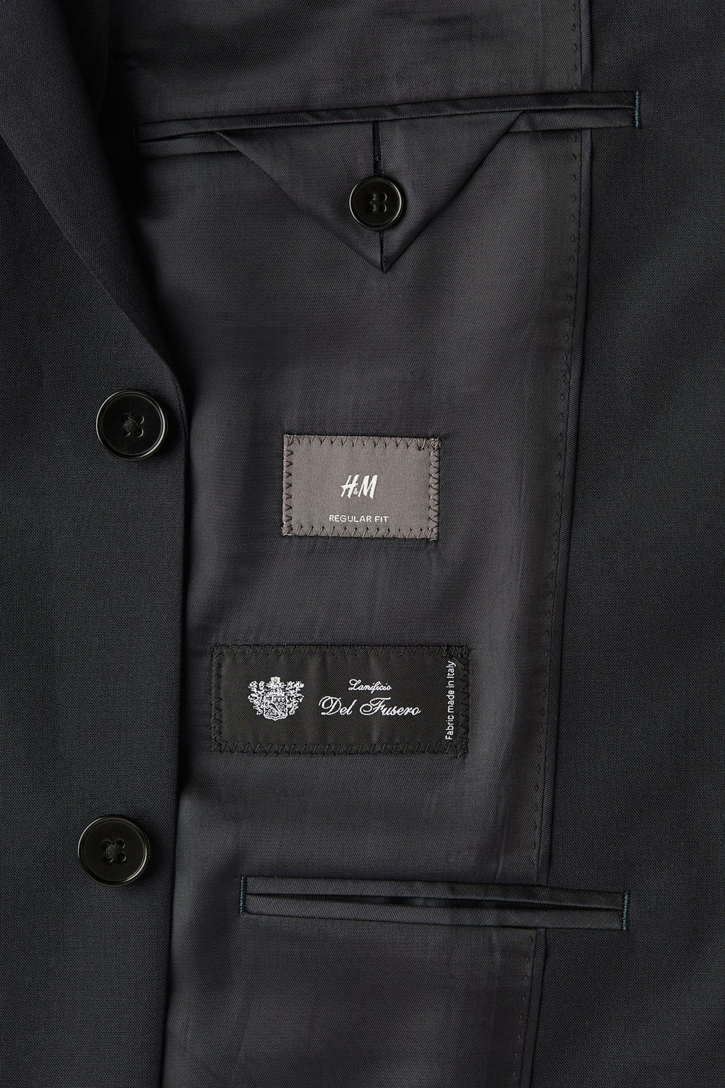 Americana en mezcla de lana Slim Fit - H&m фото 8