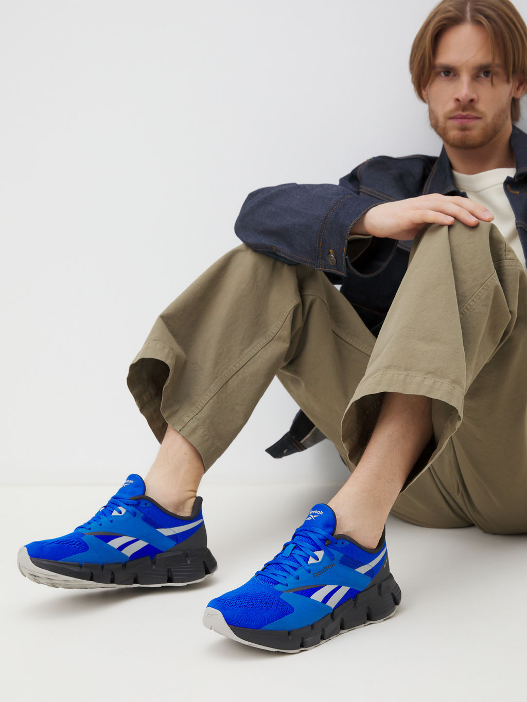 Мужские кроссовки REEBOK ZIG DYNAMICA 5 Артикул 4271795, ярко-синий