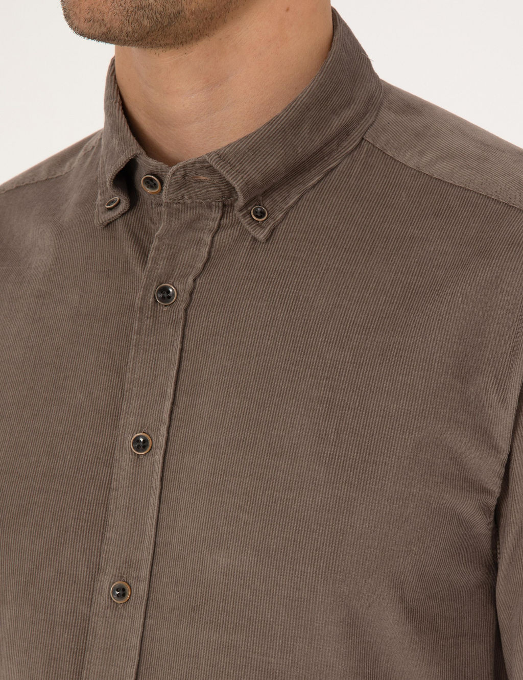 Vizon Regular Fit Uzun Kollu G_mlek - Pierre cardin фото 7