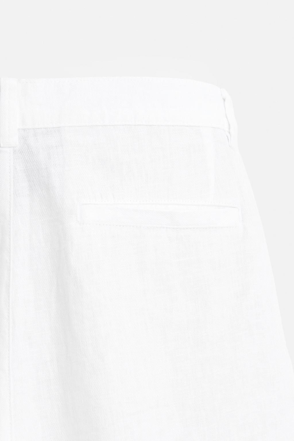 %100 KETEN PANTOLON - Zara фото 5