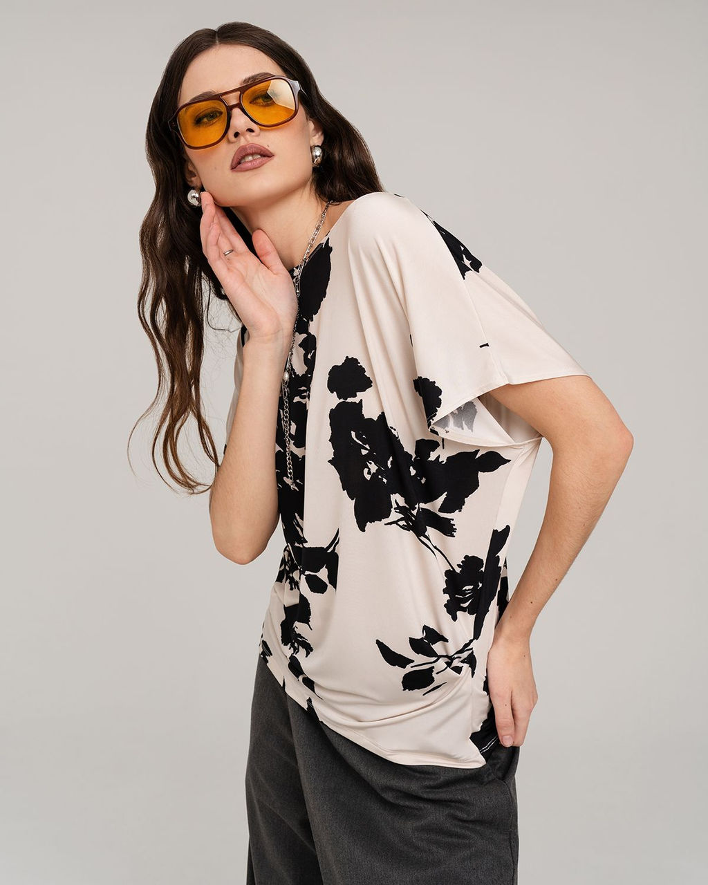 Футболка кимоно-баллон 02.8.38 - Sahar art lab фото 5