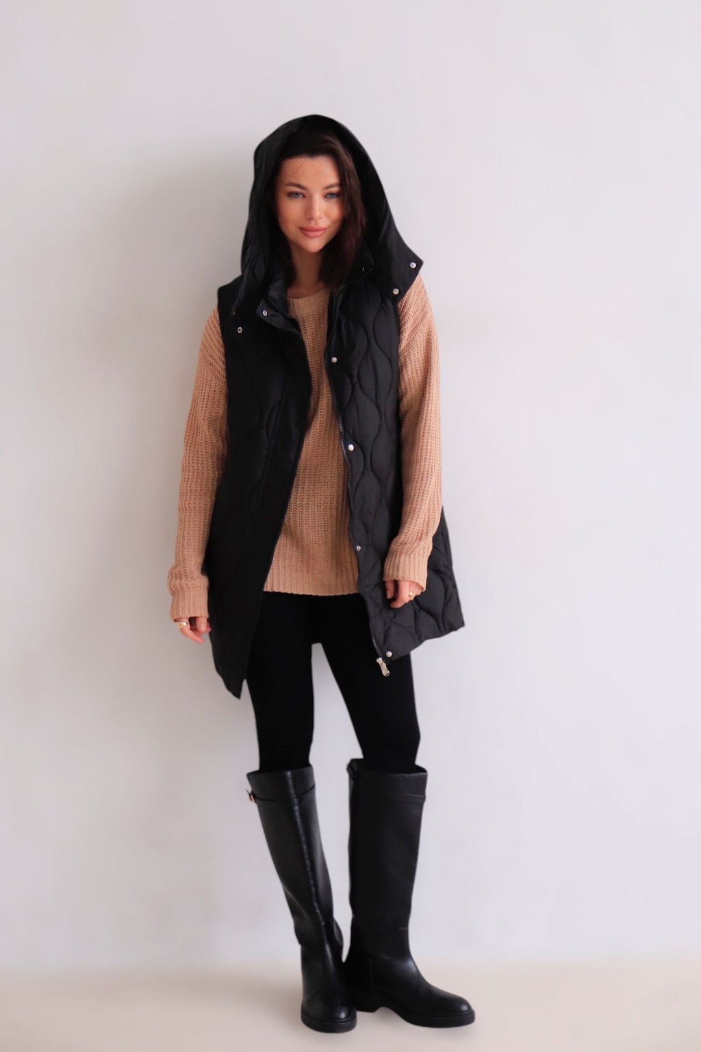 Martichelli Жилет стеганый чёрный  фото 13