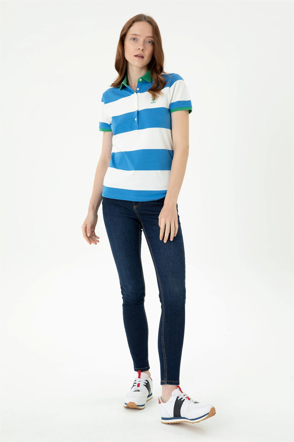 U. S. Polo Assn Женские синие джинсовые брюки - U.s. polo assn фото 3