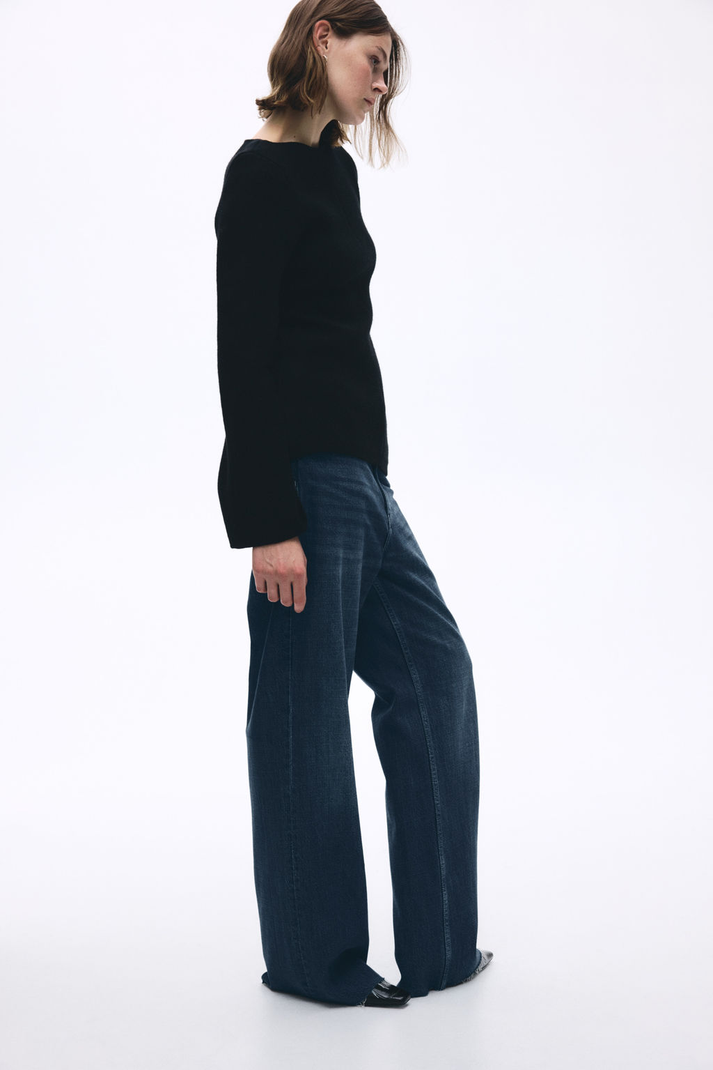 Wide High Jeans - H&m фото 9