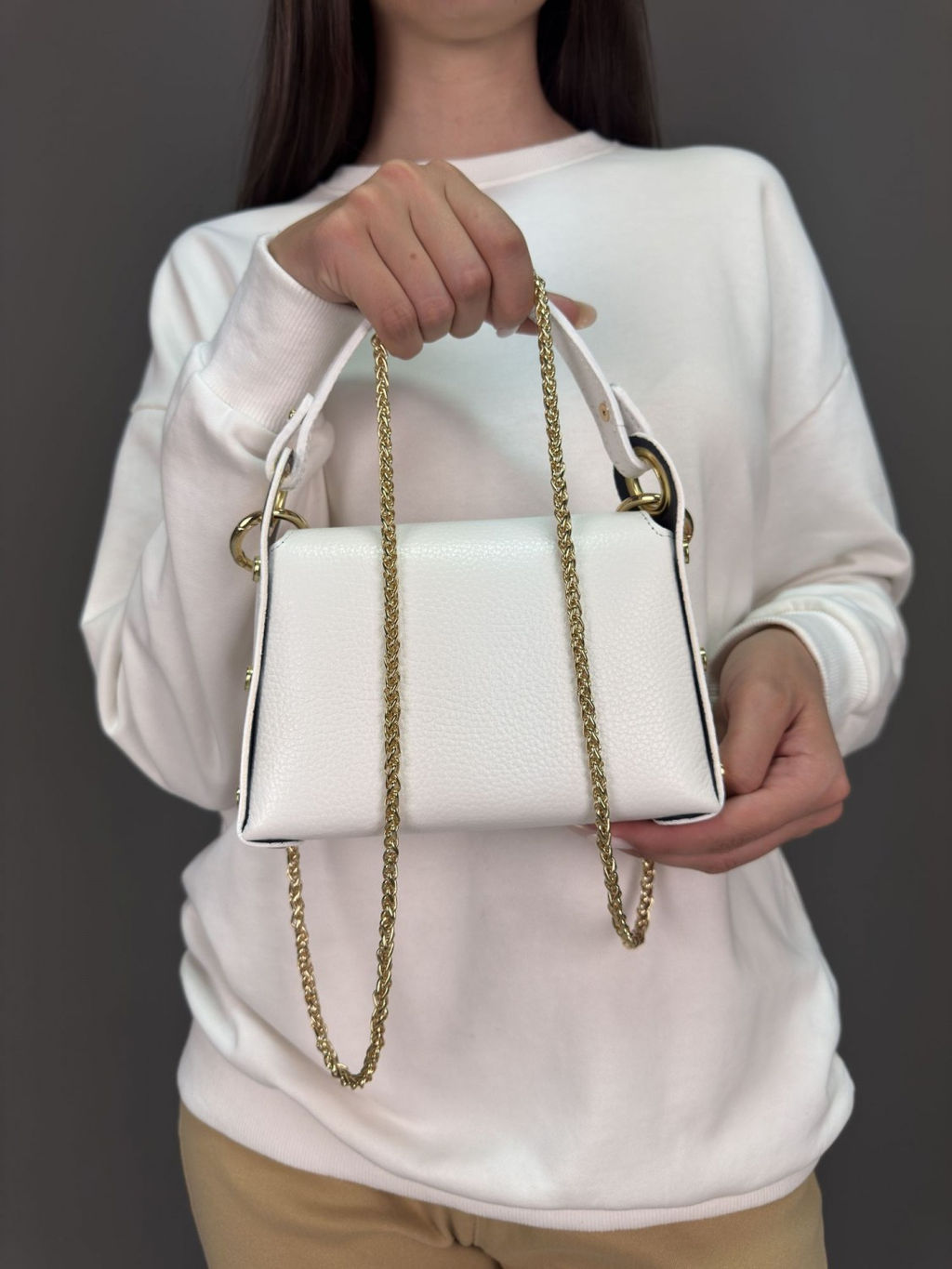 Сумка женская из телячьей кожи