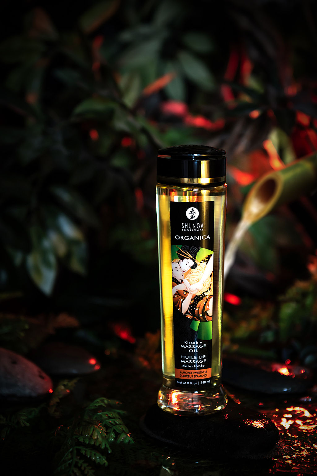 Масло массажное Shunga Organica Миндальная сладость (Almond Sweetness), 240 мл