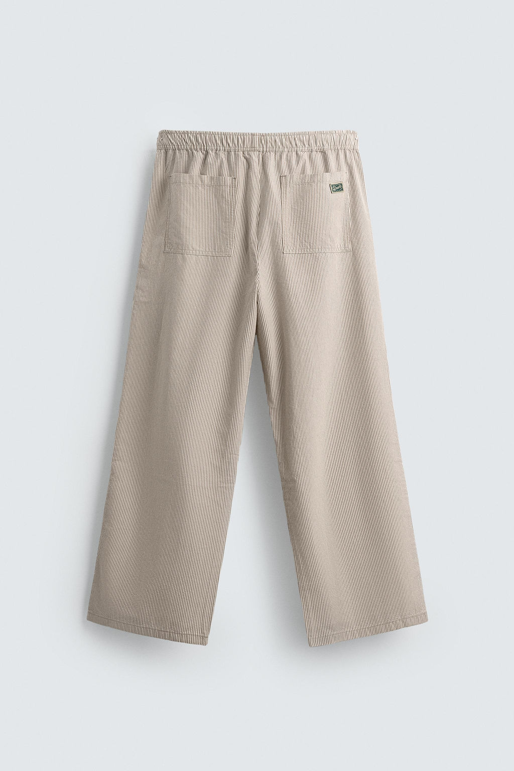 RELAXED FIT STRIPED TROUSERS - Zara фото 8