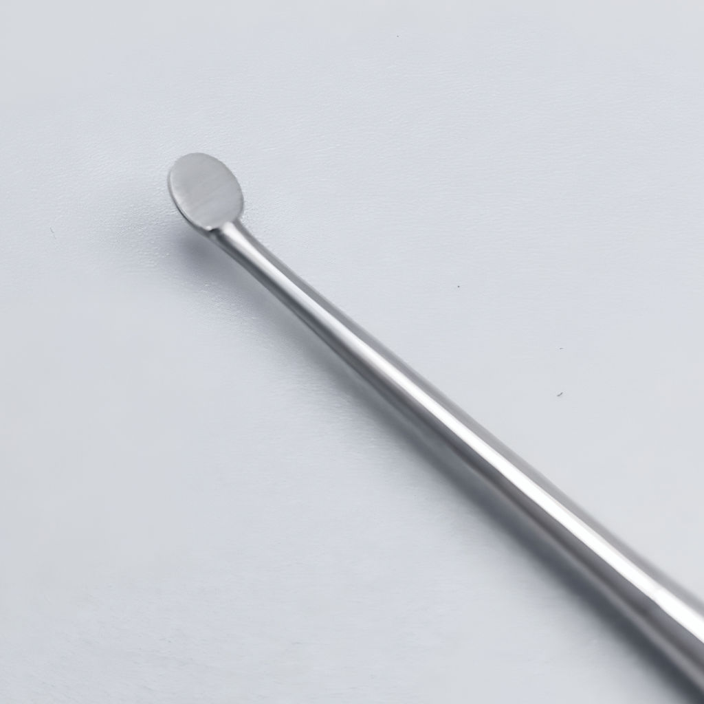 YOKO Кюретка педикюрная двусторонняя / Classic SI 019, глянцевая, 15 см