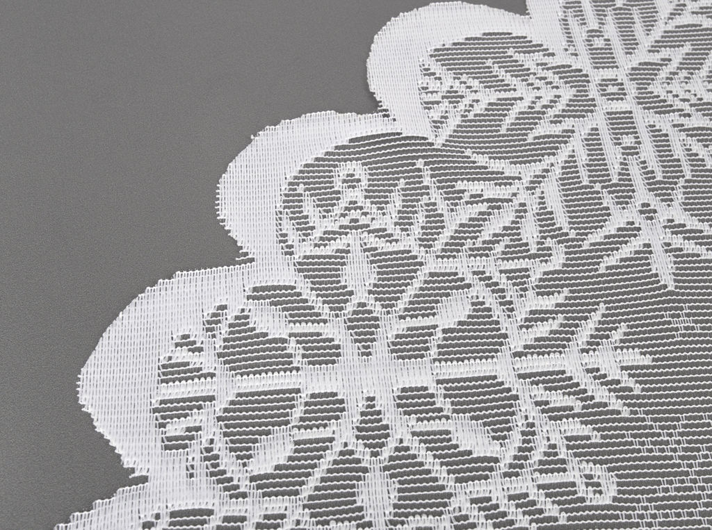 САЛФЕТКА ДЕКОРАТИВНАЯ К497М белый D-50