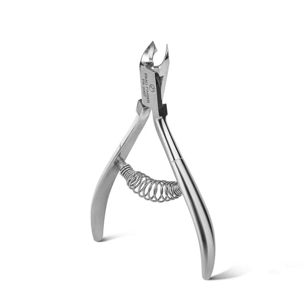 Frau Finger Кусачки маникюрные для кутикулы / Classic FN-206/7SP, спиральная пружина, ручная заточка, 7 мм