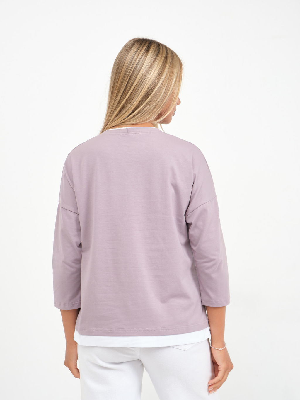 Лонгслив Хлопок 95%, лайкра 5%. Вегас - Ивассорти фото 17