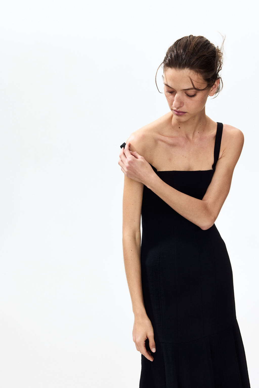 Vestido midi con vuelo - H&m фото 6